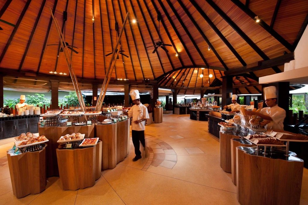 Hilton Maldives Iru Fushi Resort & Spa Dhigurah  Restaurante foto